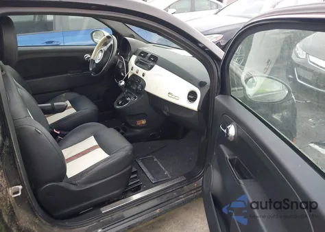 2012 Fiat 500 Lounge z USA, uszkodzony, nr VIN 3C3CFFCR2CT253986